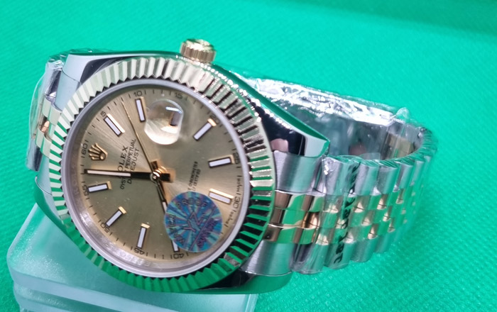 03-Rolex Datejust Bicolor Gold