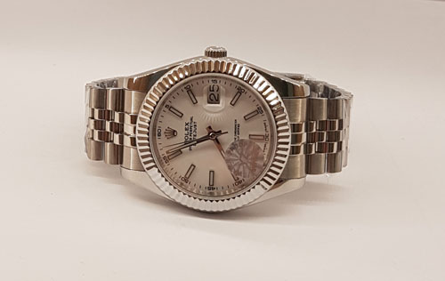 Rolex Datejust Weiß