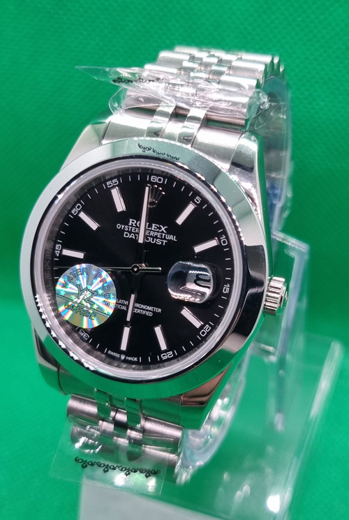 06-Rolex Datejust Schwarz